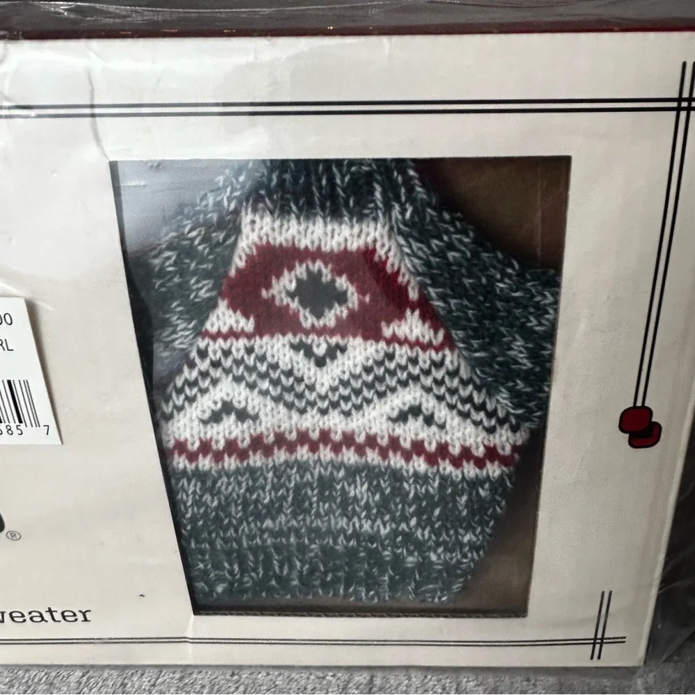 Muk Luks Slippers Mens Large 12-13 With Matching Bottle Sweater Gift For Man New